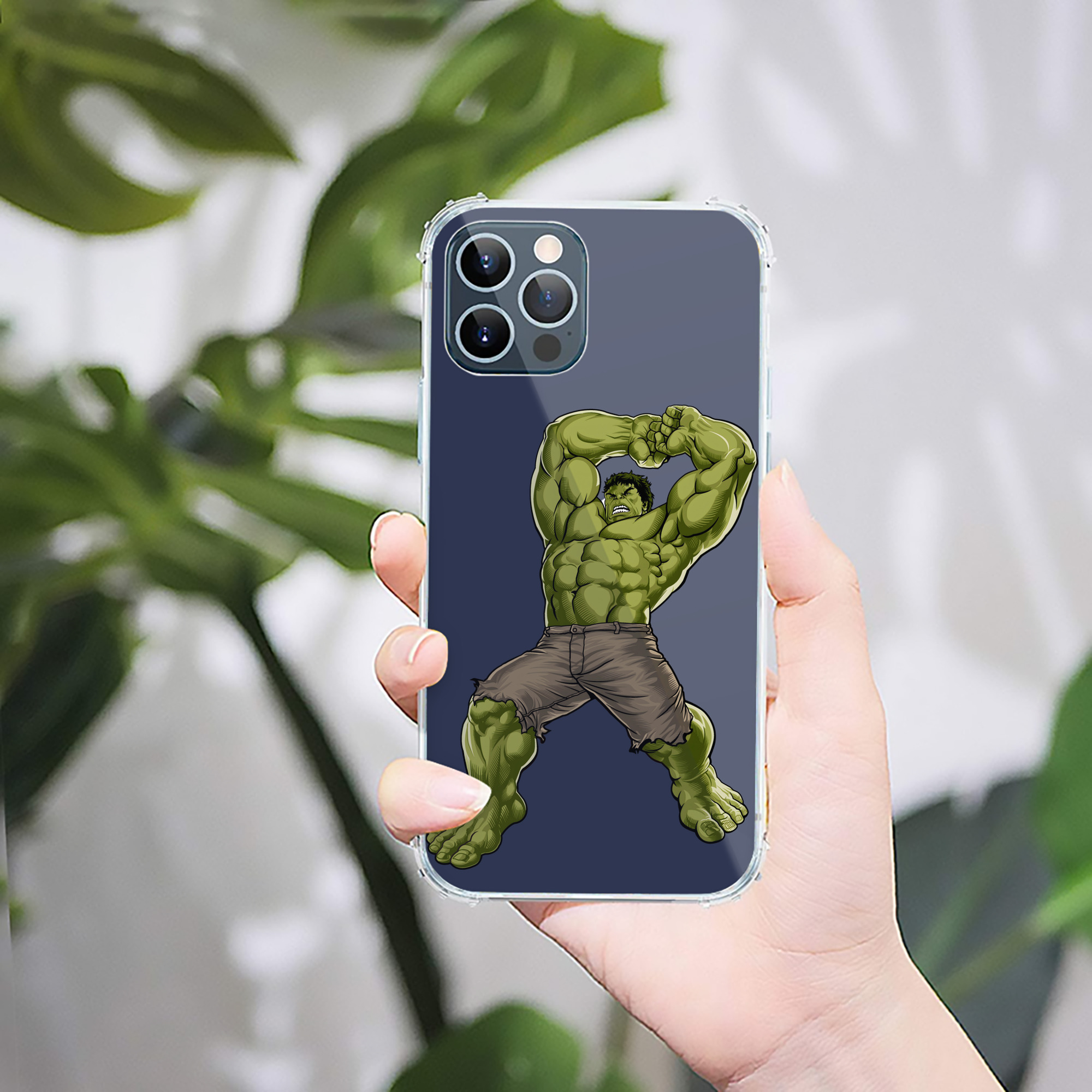 （画像用） アベンジャーズ The Avengers 【iPhone 12シリーズ対応】透明スマホケース（クリアソフトケース）